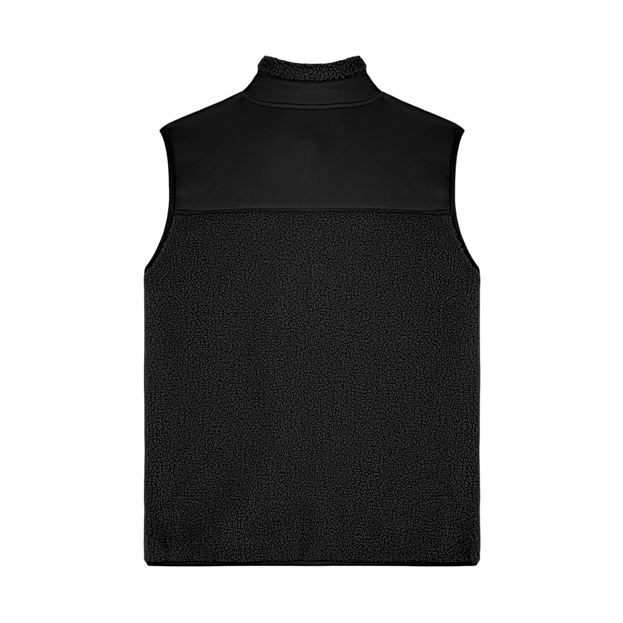 Sleeveless Sherpa Jacket "Shadow Insulation" - 001 BLACK