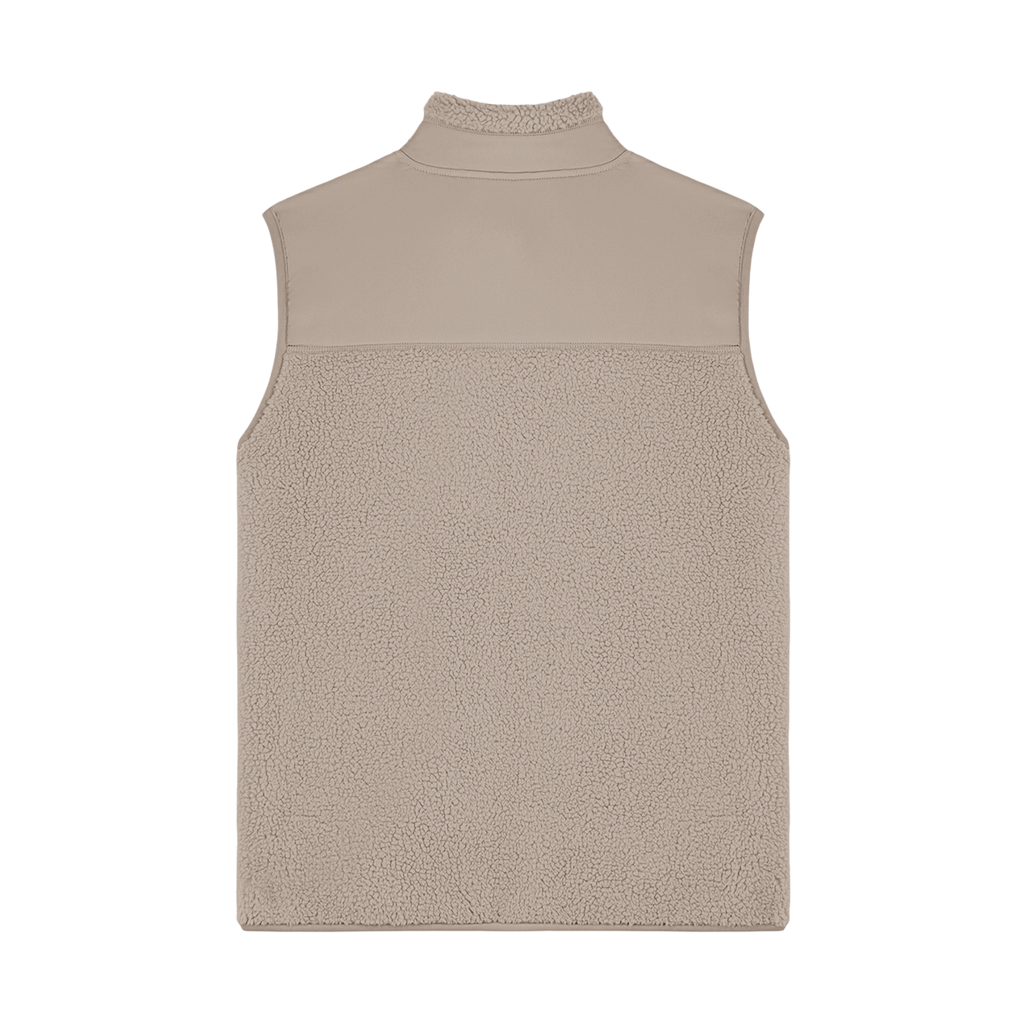 Sleeveless Sherpa Jacket "Dune Fortress" Desert Dust