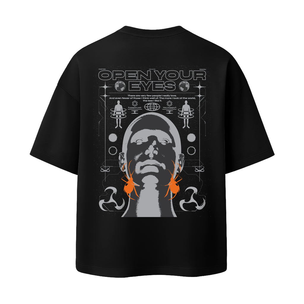 Classic Tee “Open Your Eyes” – GO FOR GOLD