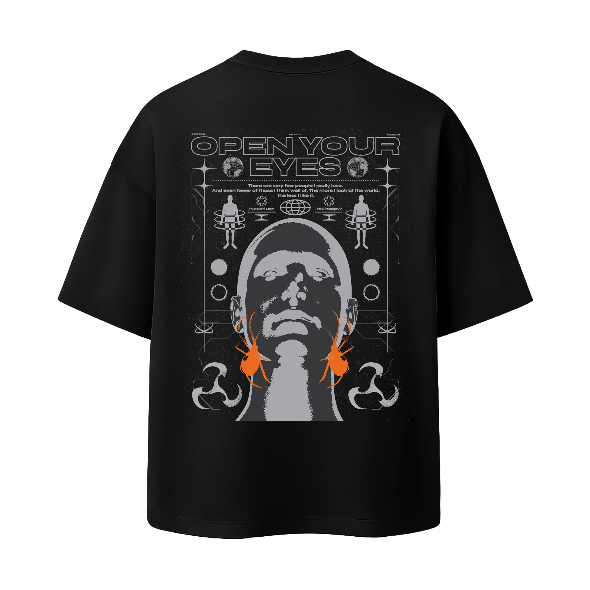 Classic Tee “Open Your Eyes” – GO FOR GOLD