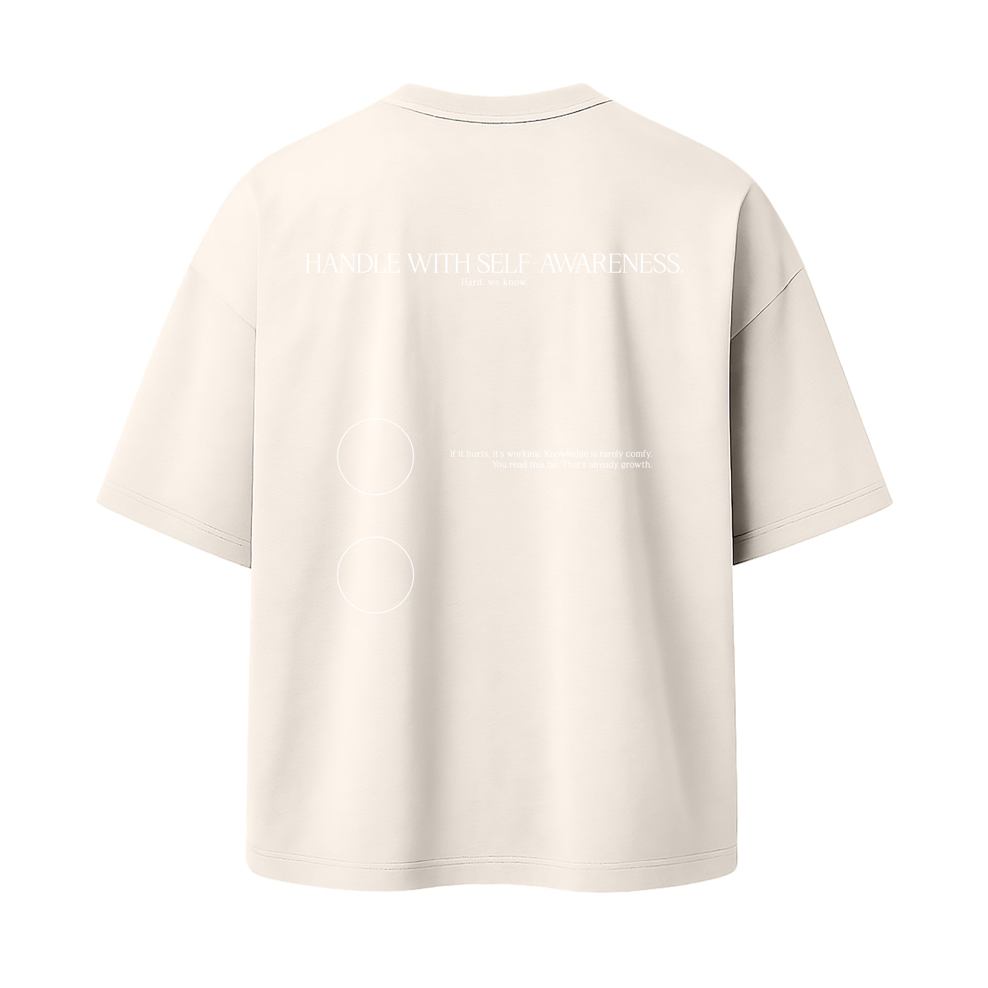 Classic Tee “Handle With Self-Awareness” – GO FOR GOLD