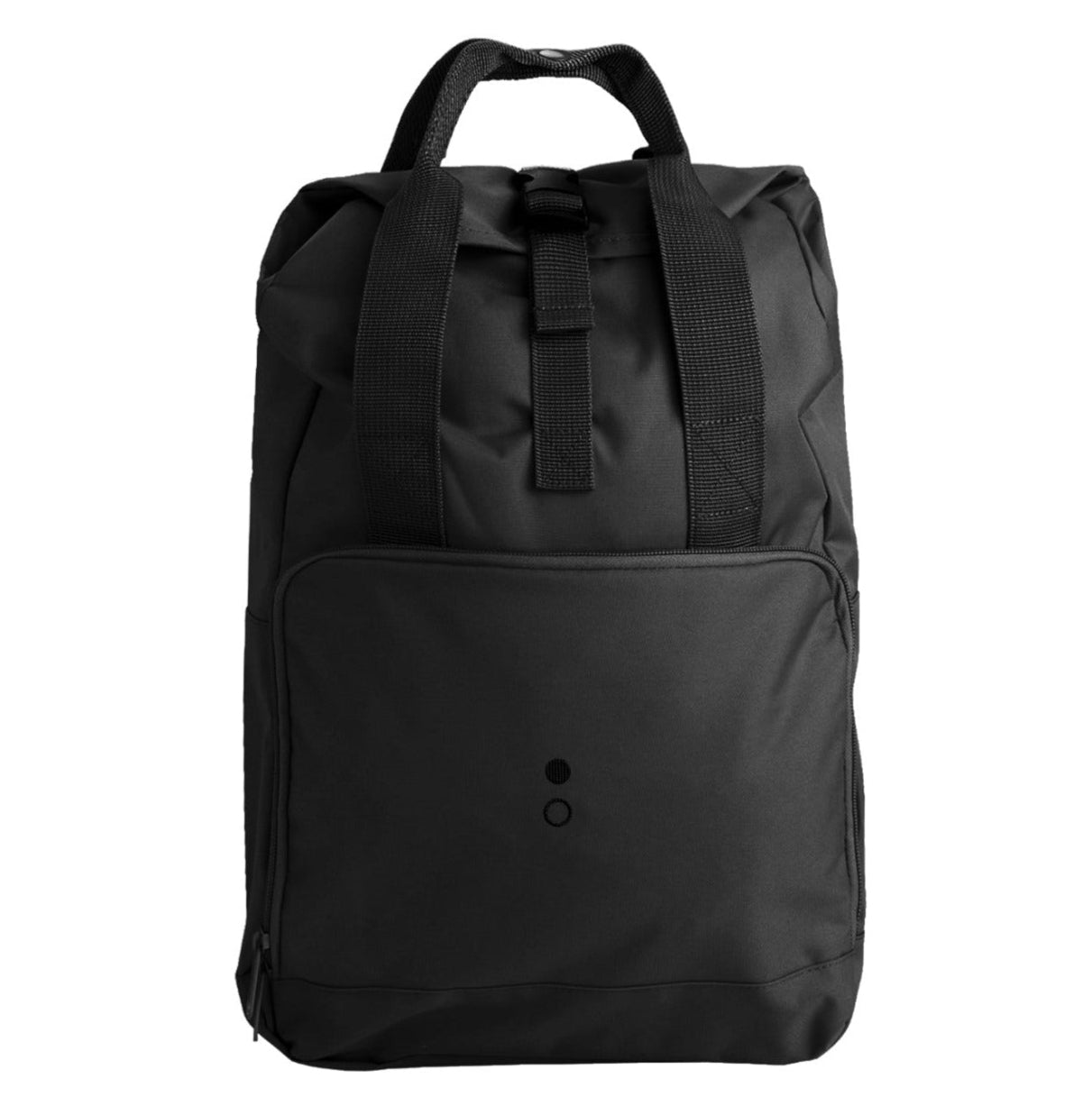 Roll-Top Backpack Black – GO FOR GOLD